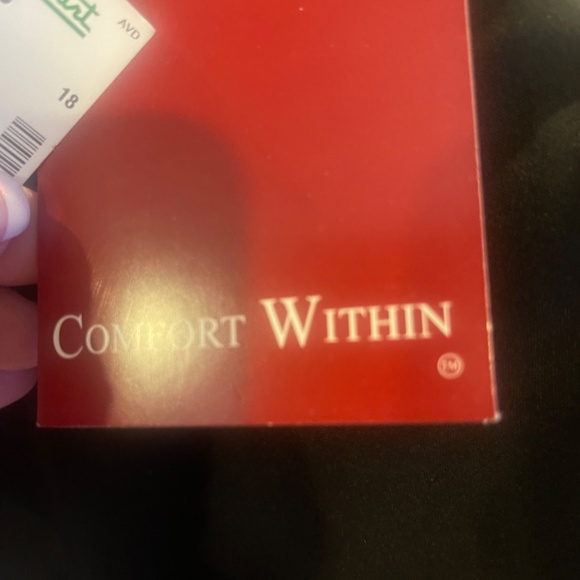 Pretty Focus 2000 plus size dress pants in black.  New with tags. - Picture 5 of 5